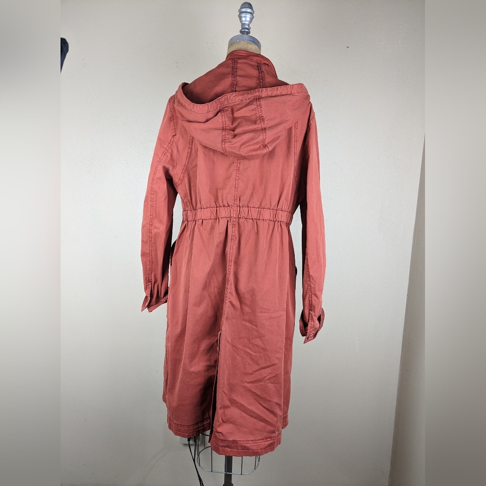 Anthropologie NWT zipper trench coat - Picture 2 of 10
